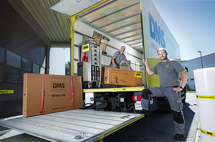 Möbeltransporter bei Umzug